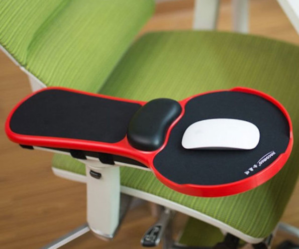 Supporto regolabile da PC per braccio polso per sedia e scrivania